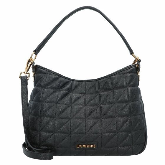 Love Moschino Click Heart Torba na ramię 30 cm black