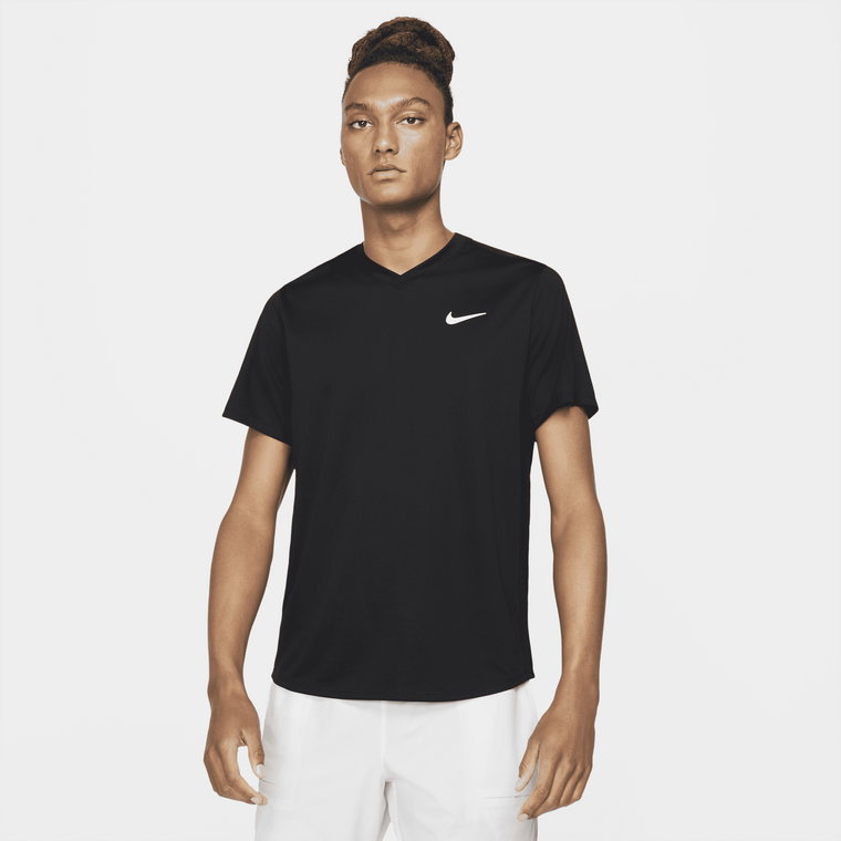 Męska koszulka do tenisa NikeCourt Dri-FIT Victory - Niebieski