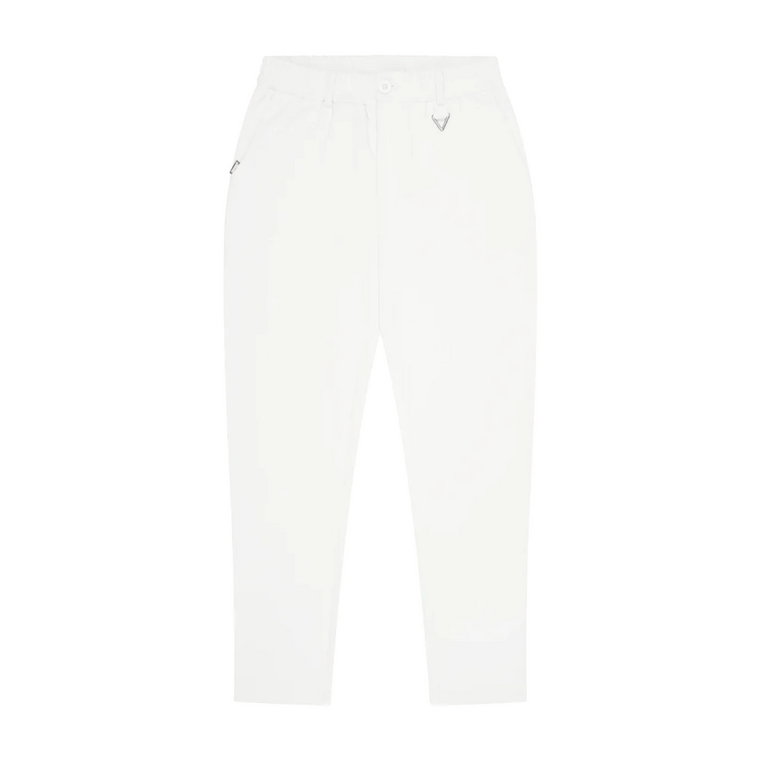 Białe Spodnie Męskie Kolekcja Wiosna/Lato Quotrell