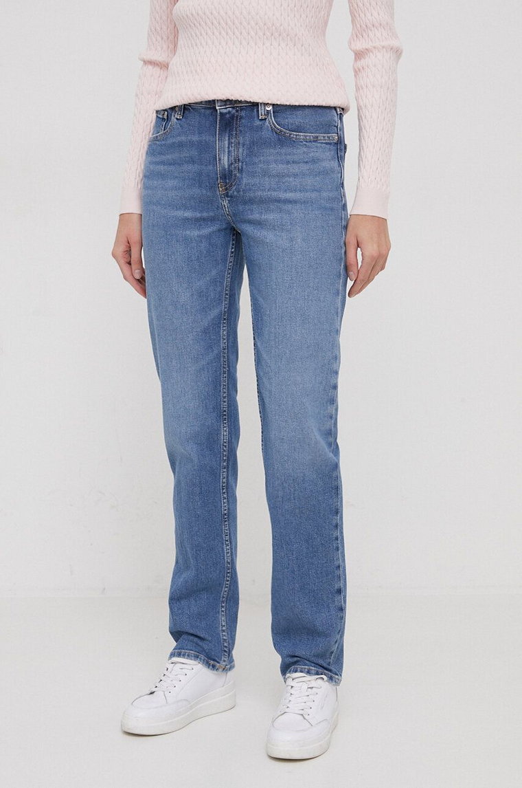 Tommy Hilfiger jeansy damskie medium waist WW0WW40634
