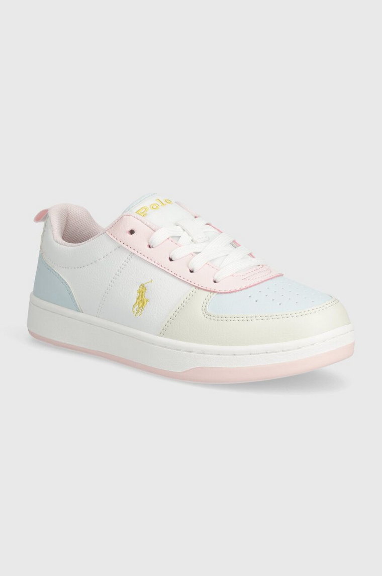 Polo Ralph Lauren sneakersy dziecięce kolor różowy