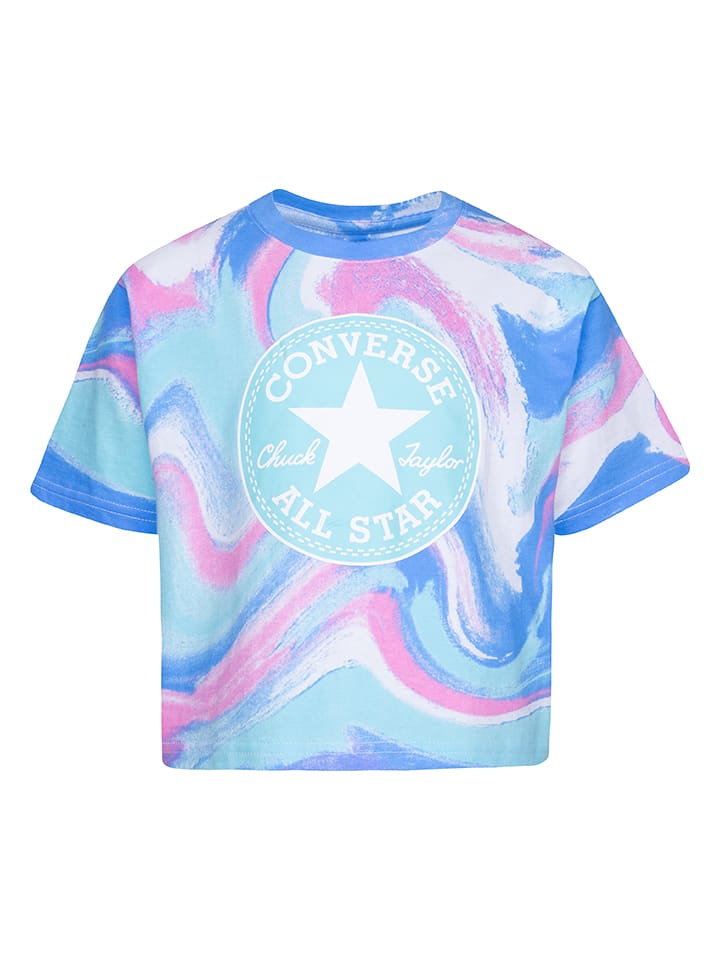 Converse Koszulka w kolorze błękitnym