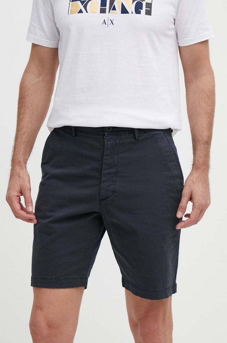 Pepe Jeans szorty REGULAR CHINO SHORT męskie kolor czarny PM801092