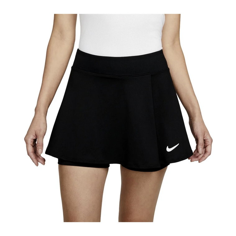 Czarna spódnica tenisowa Nike Dri-Fit dla kobiet Nike