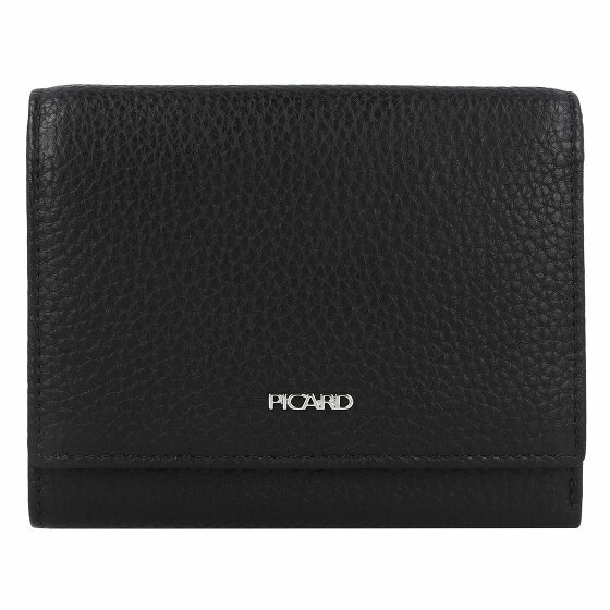 Picard Pisa 1 Wallet RFID Leather 12,5 cm schwarz