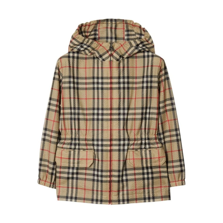 Beżowy Płaszcz Vintage Check Burberry