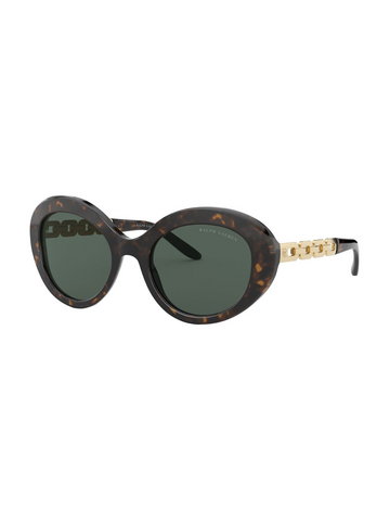 Ralph Lauren Okulary przeciwsłoneczne  ciemnobrązowy / złoty / czarny