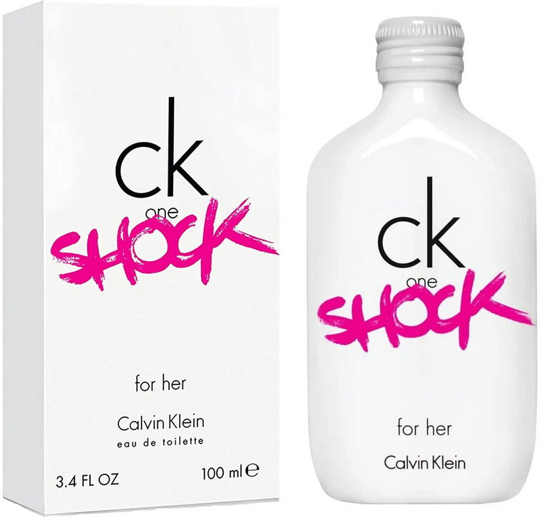 Woda toaletowa damska Calvin Klein One Shock For Her 100 ml (3607342402065). Perfumy damskie