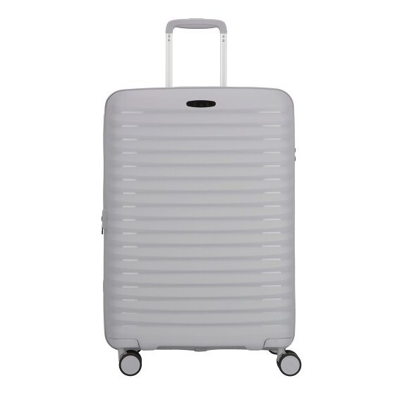 d&n Travel Line 4500 4 kółka Walizka M 65 cm z plisą rozprężną grey