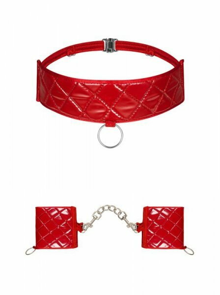 Obsessive Hunteria Kajdanki i choker