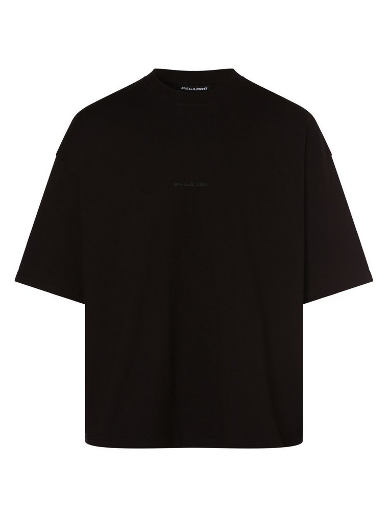 PEGADOR - T-shirt męski  Logo, czarny