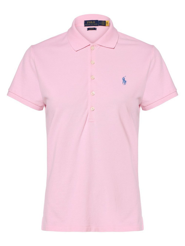 Polo Ralph Lauren - Damska koszulka polo  Slim fit, różowy