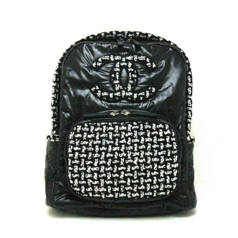 Plecak Chanel z nylonu 2021 model Chanel Vintage