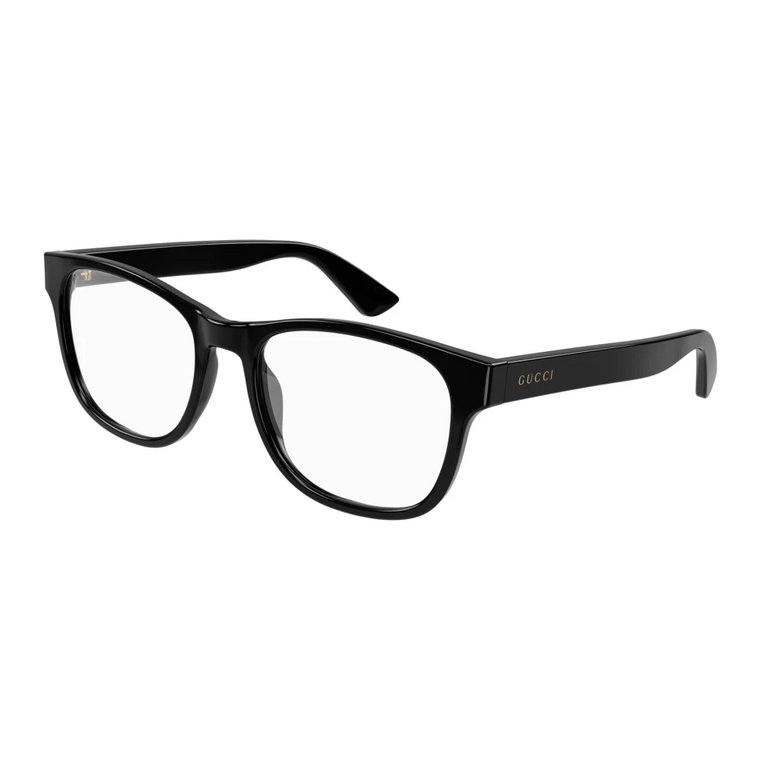 Gg1344O 001 Czarne Przezroczyste Okulary Gucci
