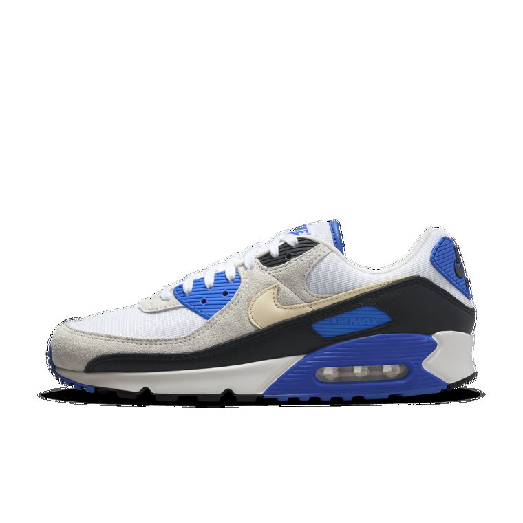 Buty męskie Nike Air Max 90 Premium - Biel