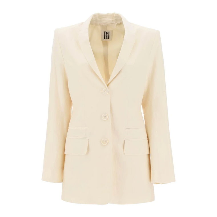 Porter Linen Blend Blazer By Malene Birger