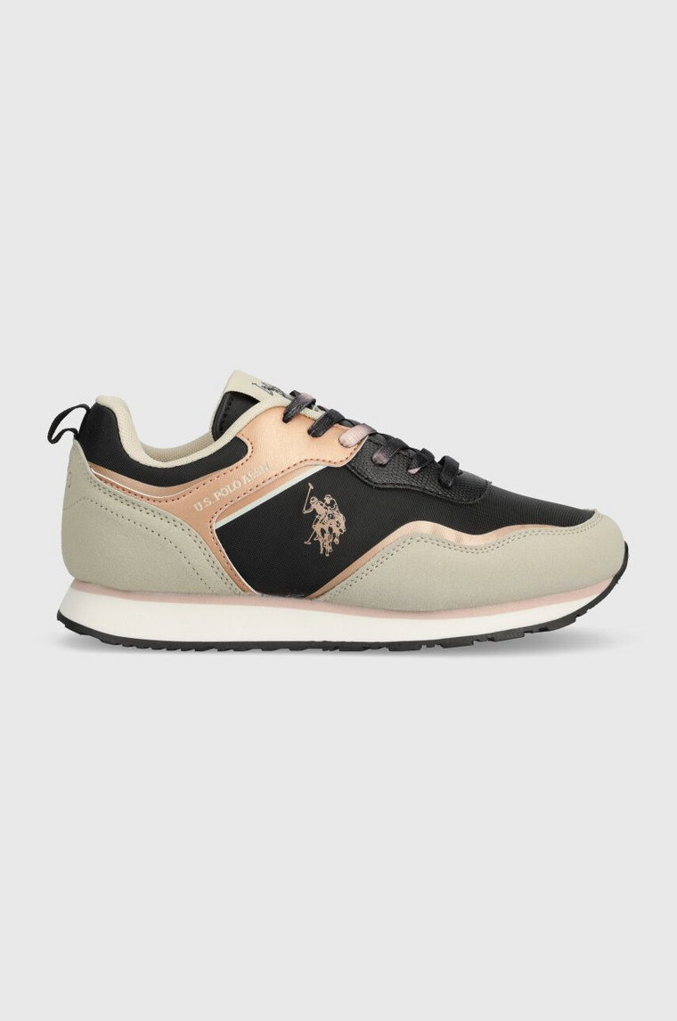 U.S. Polo Assn. sneakersy dziecięce kolor czarny