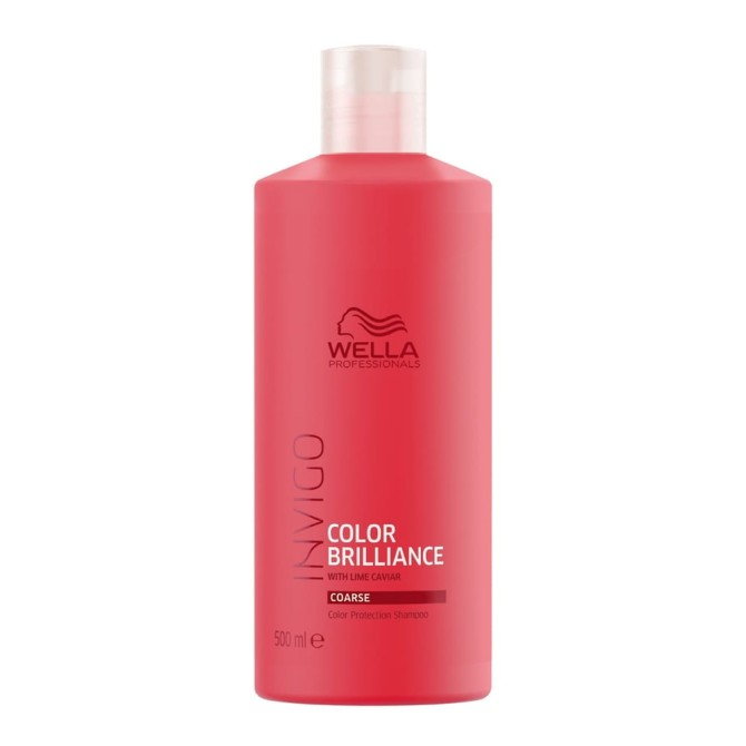 Wella Professionals Invigo Brillance Color Protection Shampoo Coarse szampon chroniący kolor do włosów grubych 500ml