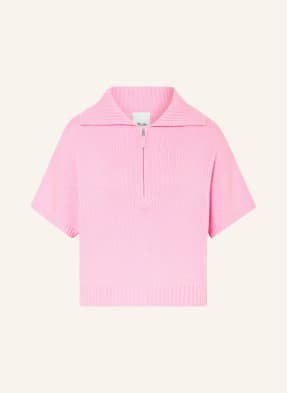 Allude Sweter Typu Troyer Z Kaszmiru rosa