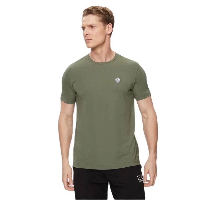 Casual Bawełniany T-shirt Emporio Armani EA7