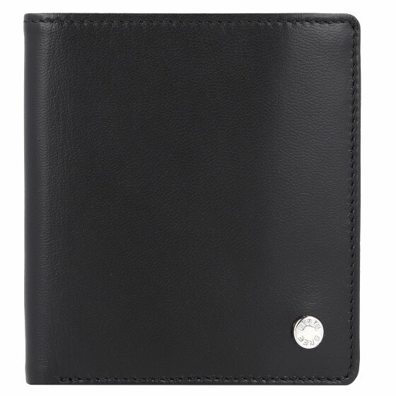 Bree Luc Portfel Ochrona RFID Skórzany 11 cm black