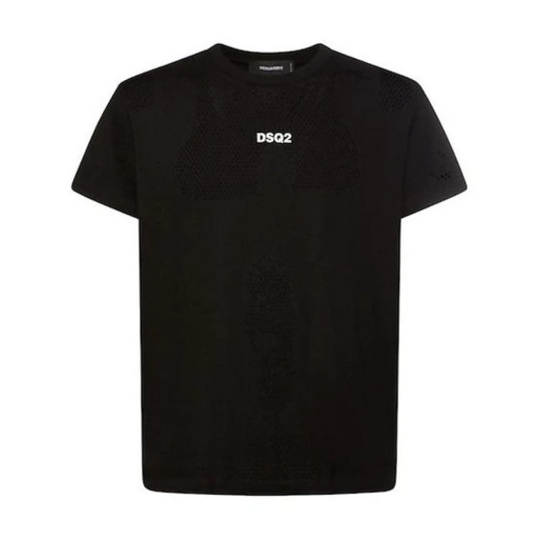 Noir Tee-Shirt Aktualizuj Casual Wardrobe Dsquared2