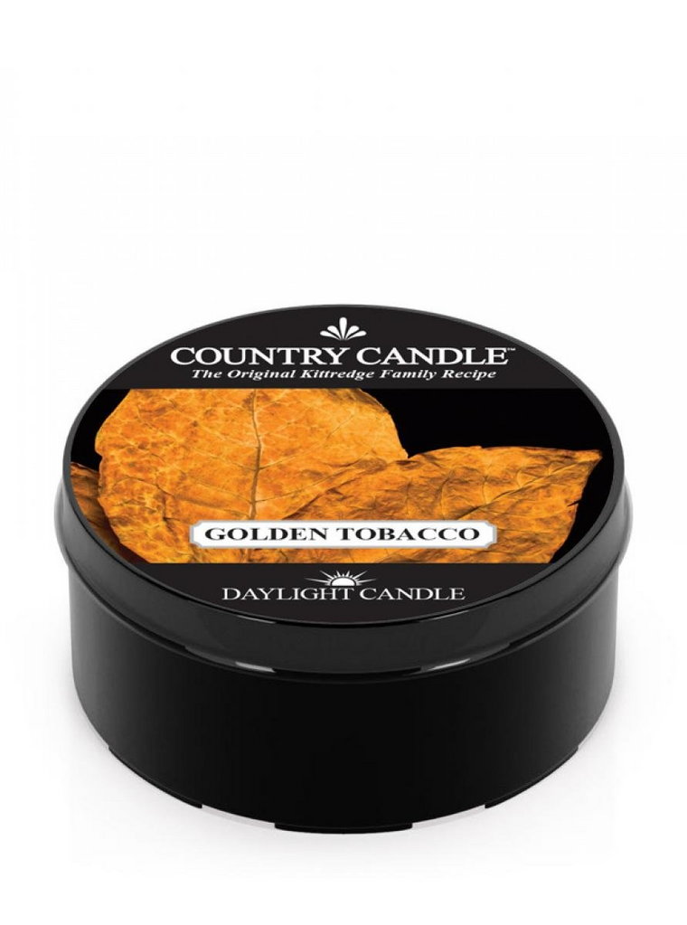 Świeca zapachowa COUNTRY CANDLE, Golden Tobacco, daylight