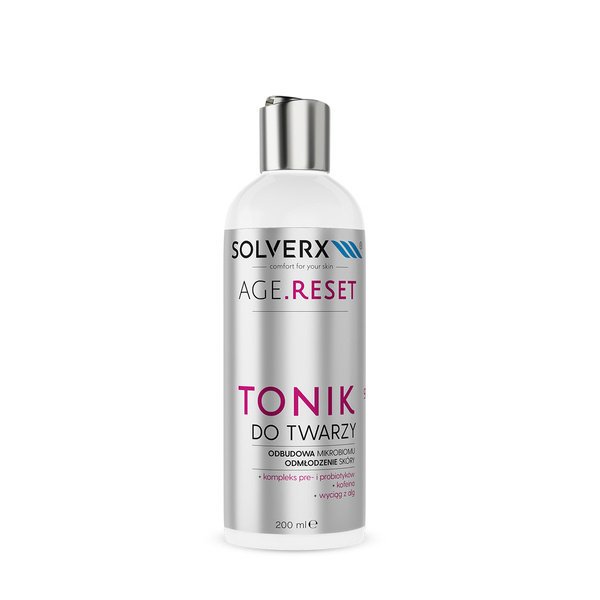 Solverx AGE.RESET Tonik do Twarzy 200ml