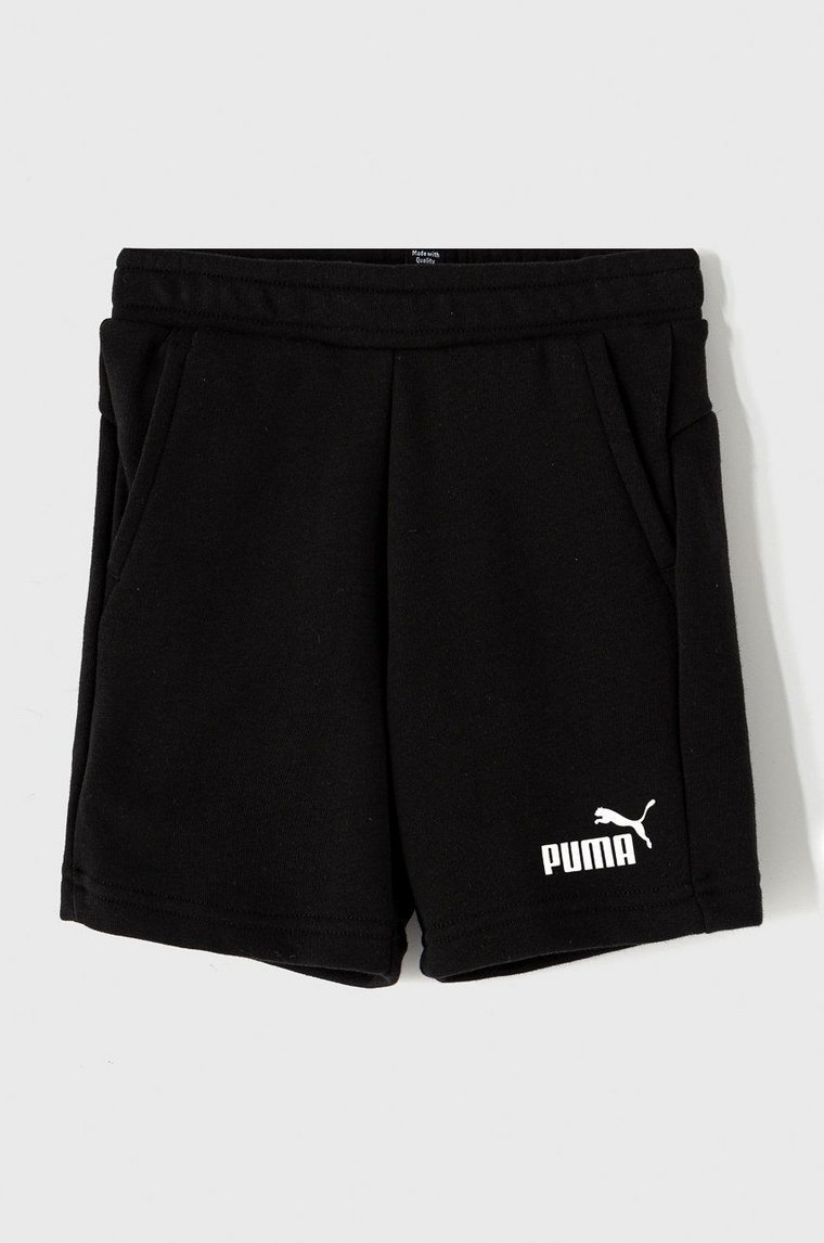 Puma Szorty dziecięce 586972 kolor czarny