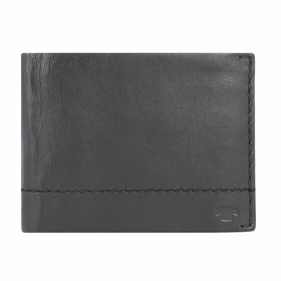 Tom Tailor Portfel Kai RFID Skóra 12 cm black