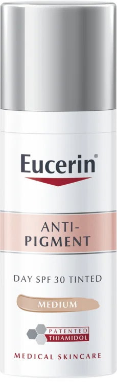 Krem do twarzy Eucerin Anti Pigment Day Cream With Colour SPF30 50 ml (4005800303708). Krem do twarzy