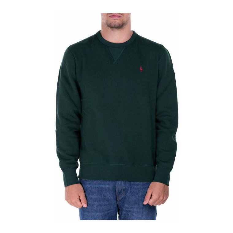 Sweatshirt w kolorze College Green, 60% Bawełna 40% Poliester Polo Ralph Lauren
