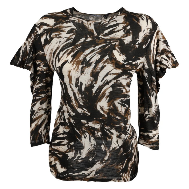 Bawełniany T-Shirt Art R2034019Jcp25 Proenza Schouler