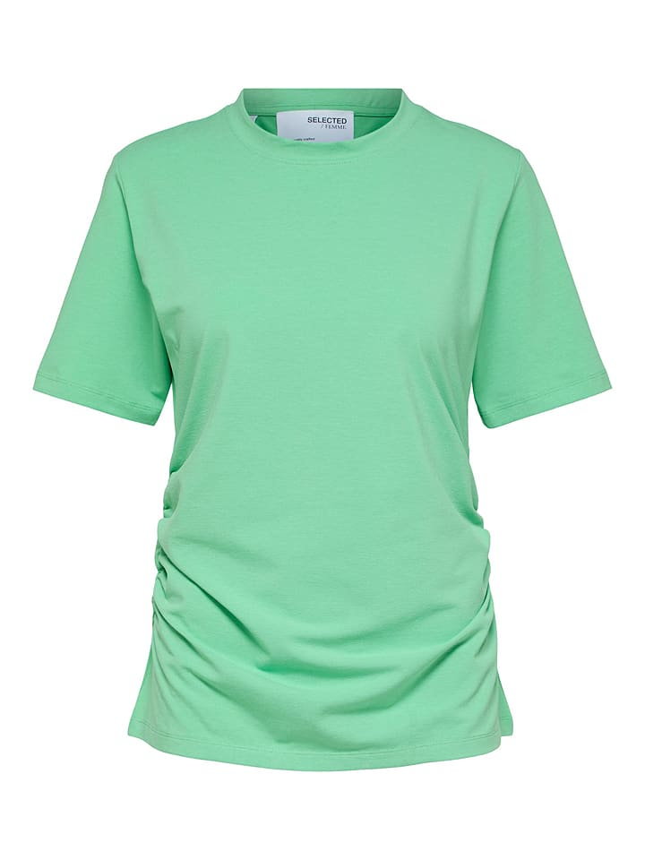 SELECTED FEMME Koszulka "Chloe" w kolorze zielonym