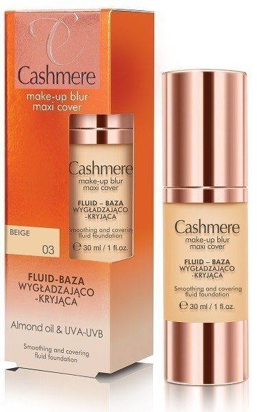 Cashmere Make-Up Colour Blur Maxi Cover 03 - fluid do twarzy 30ml