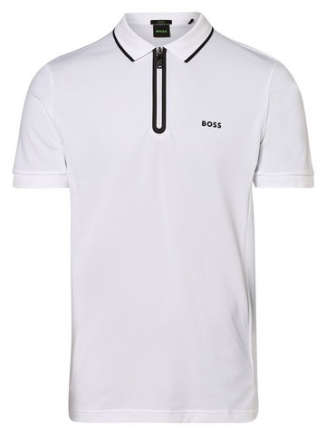 BOSS Athleisure - Męska koszulka polo  Philix, biały