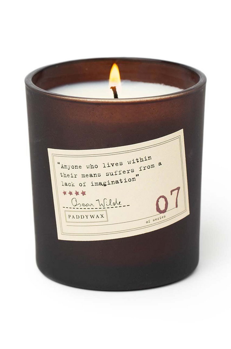 Paddywax świeca zapachowa sojowa Library Oscar Wilde 170 g