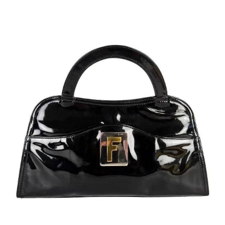 Pre-owned Leather handbags Fendi Vintage