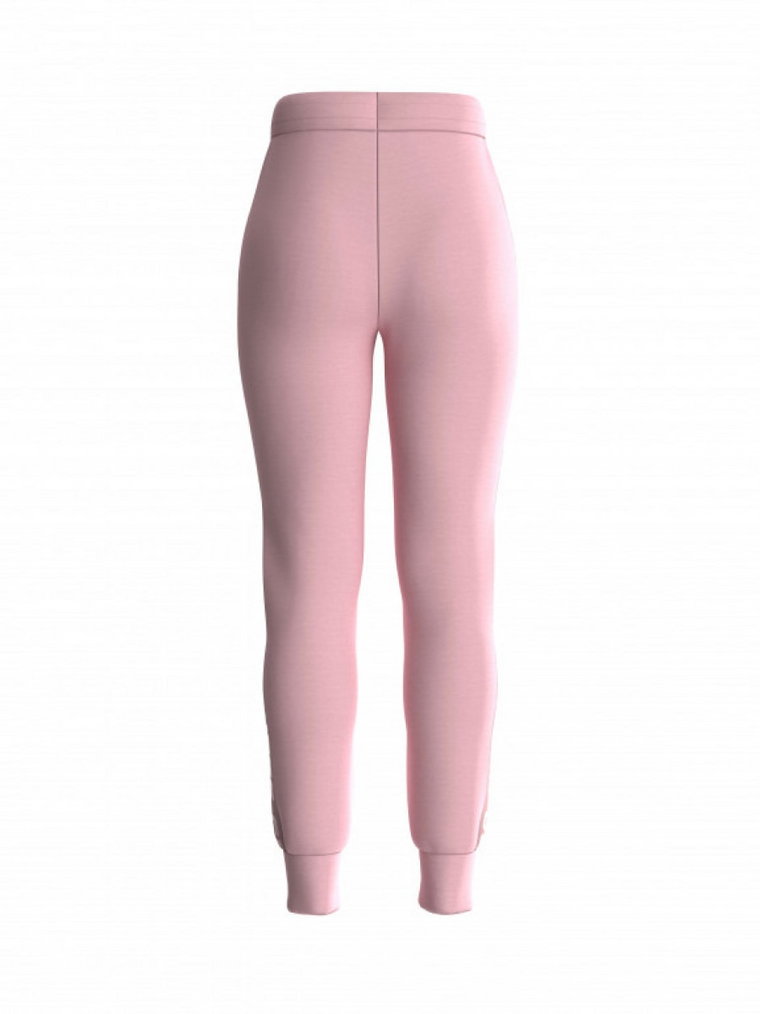 Damskie spodnie dresowe Guess Allie Scuba - różowe