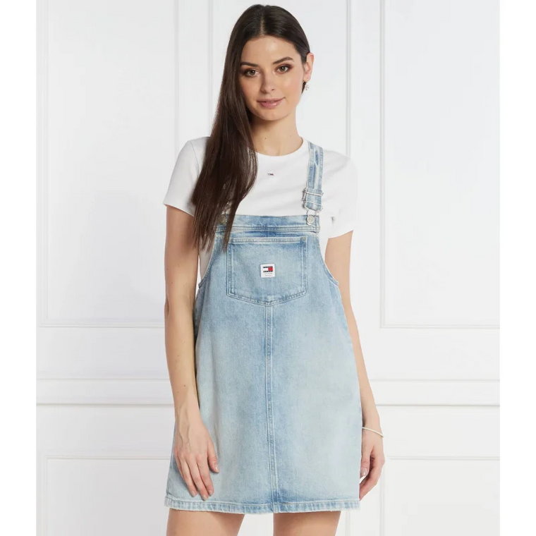 Tommy Jeans Sukienka PINAFORE | denim