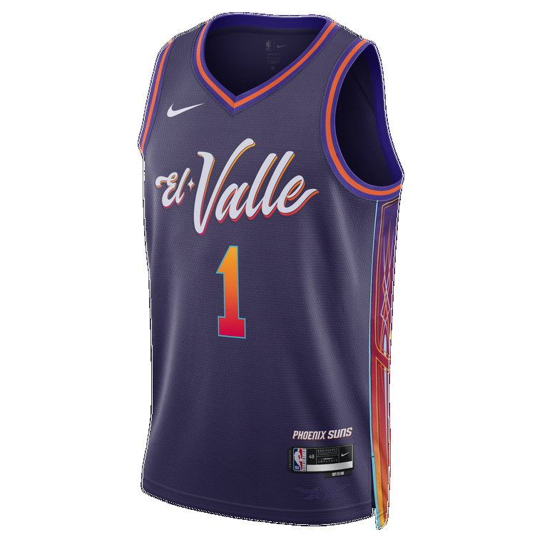 Koszulka męska Nike Dri-FIT NBA Swingman Kevin Durant Phoenix Suns City Edition 2023/24 - Fiolet