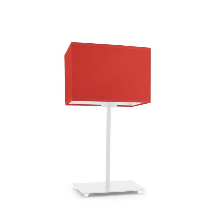 Lampka nocna LYSNE Amalfi, 60 W, E27, czerwona/biała, 40x20 cm