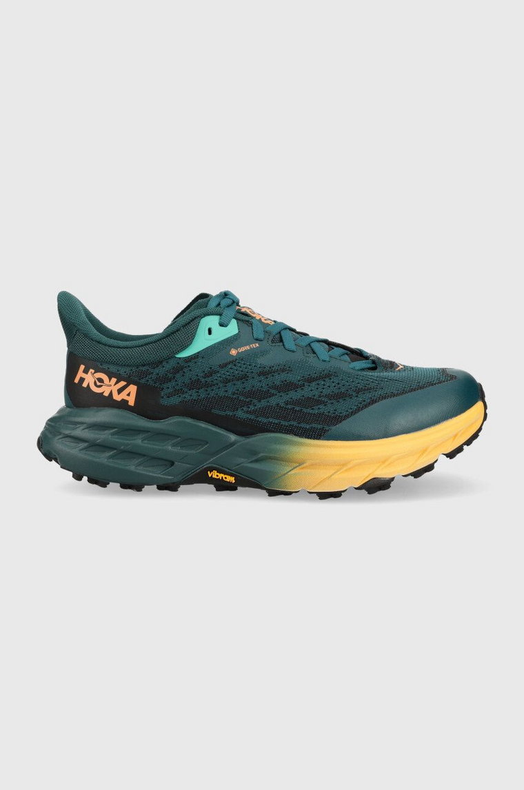 Hoka buty do biegania Speedgoat 5 GTX 1127913 kolor turkusowy