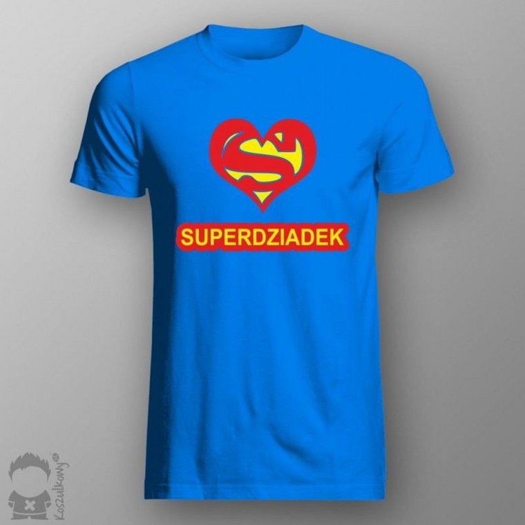 Super dziadek - męska koszulka z nadrukiem
