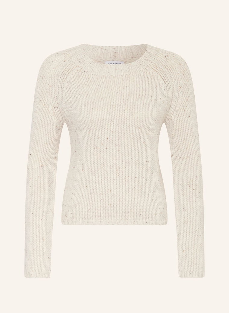 Mrs & Hugs Sweter Z Dodatkiem Kaszmiru beige