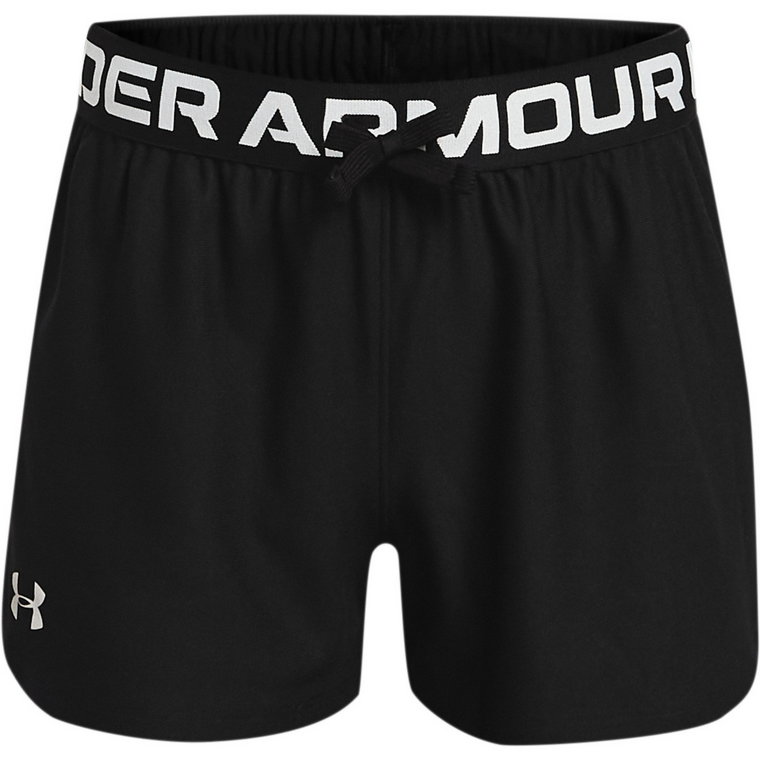 Dziewczęce spodenki treningowe UNDER ARMOUR Play Up Solid Shorts - czarne