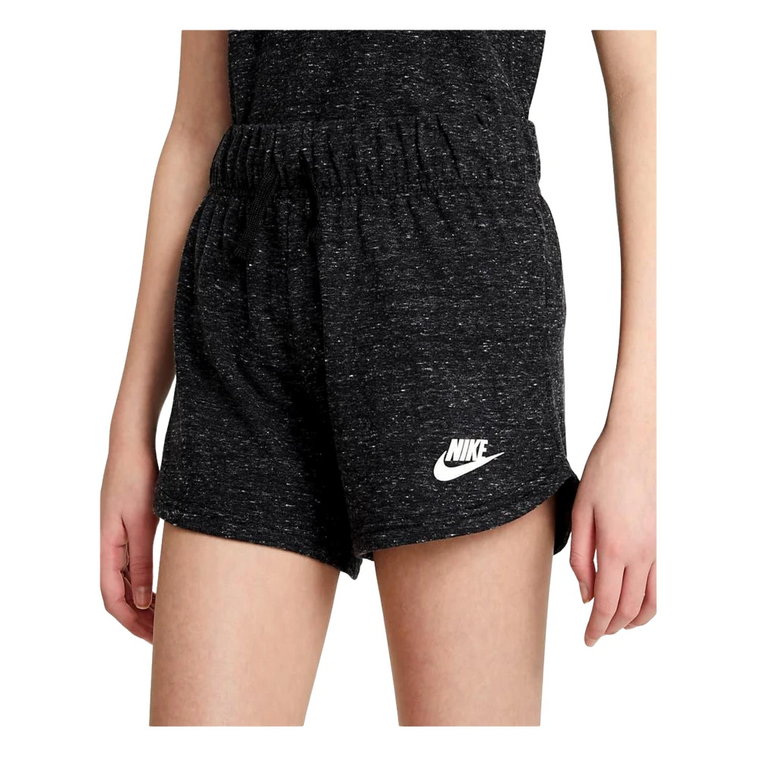 Czarne krótkie spodenki sportowe NIA Nike