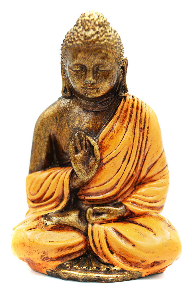 Budda Orientalna Figurka Żywica Indonezja 12Cm