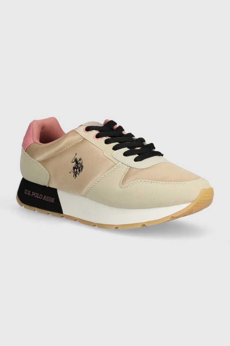 U.S. Polo Assn. sneakersy KITTY kolor beżowy KITTY002W 4NH2