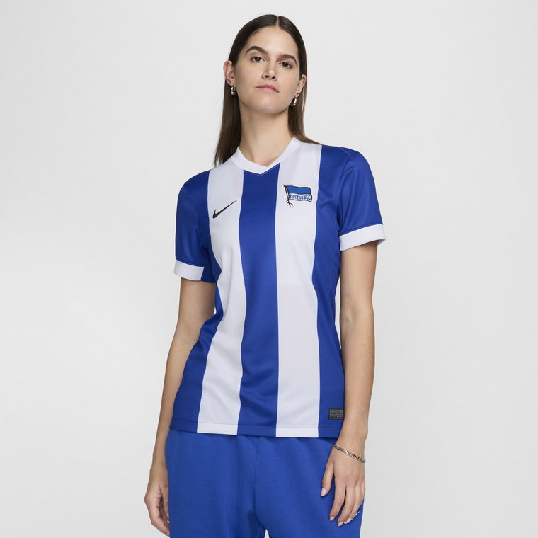 Damska koszulka piłkarska Nike Dri-FIT Hertha BSC Stadium 2024/25 (wersja domowa)  replika - Niebieski